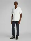 Calvin Klein INEN COTTON CUBAN Yeşil Erkek Gömlek