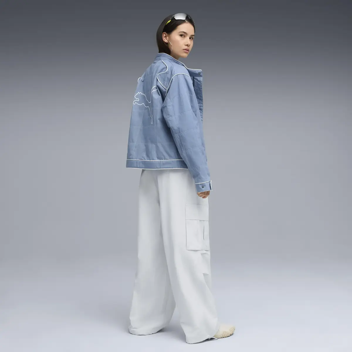 Puma Racer Jacket Mavi Erkek Mont