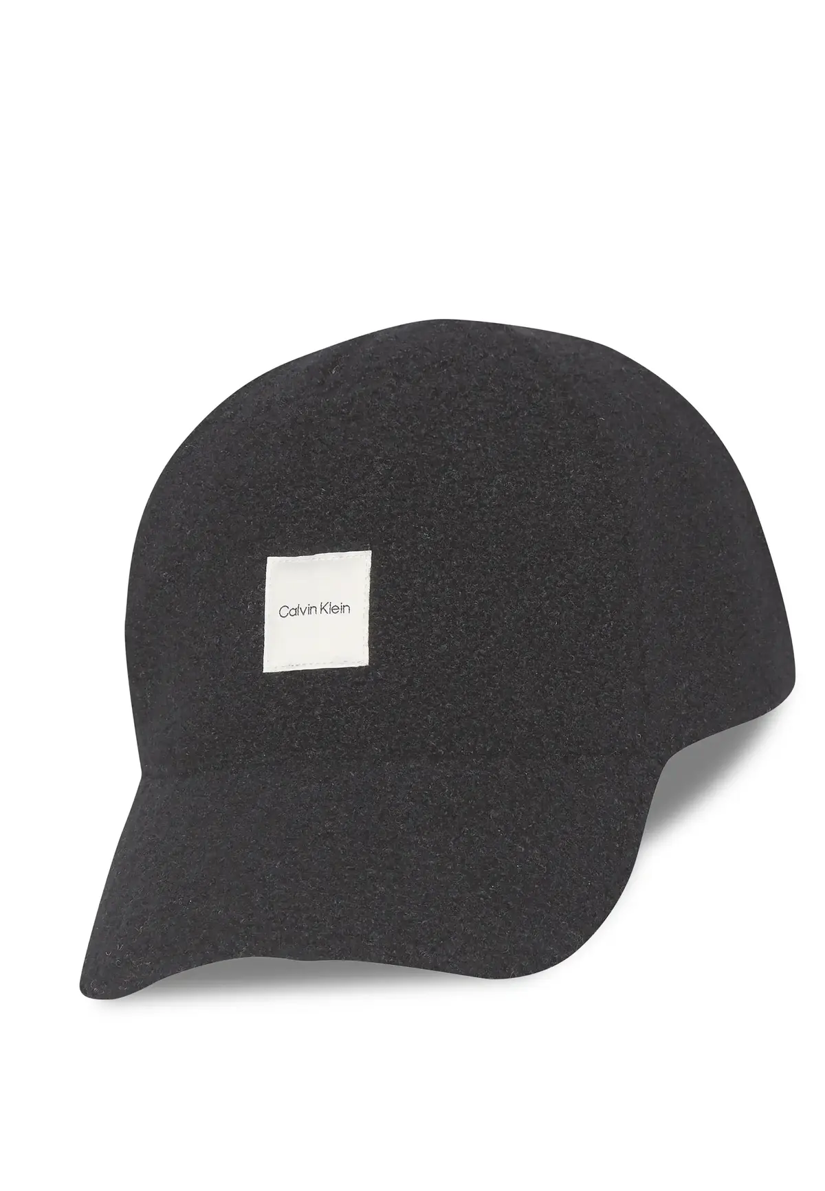 Calvin Klein BOUCLE w PATCH CAP, UB1 Siyah Kadın Şapka