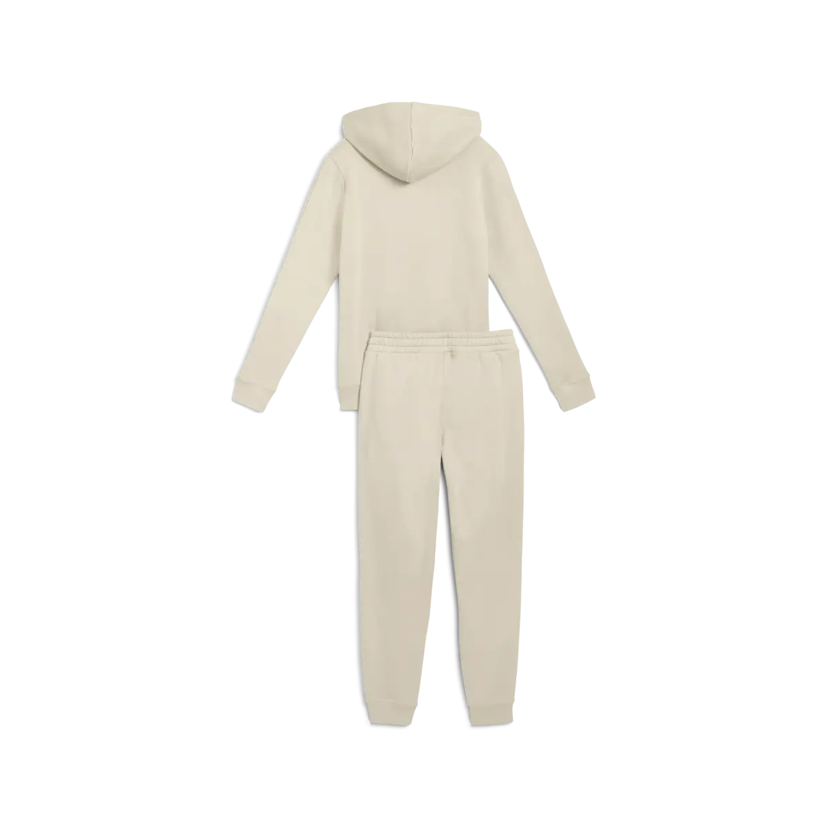 Puma Kapüşonlu Eşofman Takımı Bej Kadın Polar Kapüşonlu Eşofman Takımı