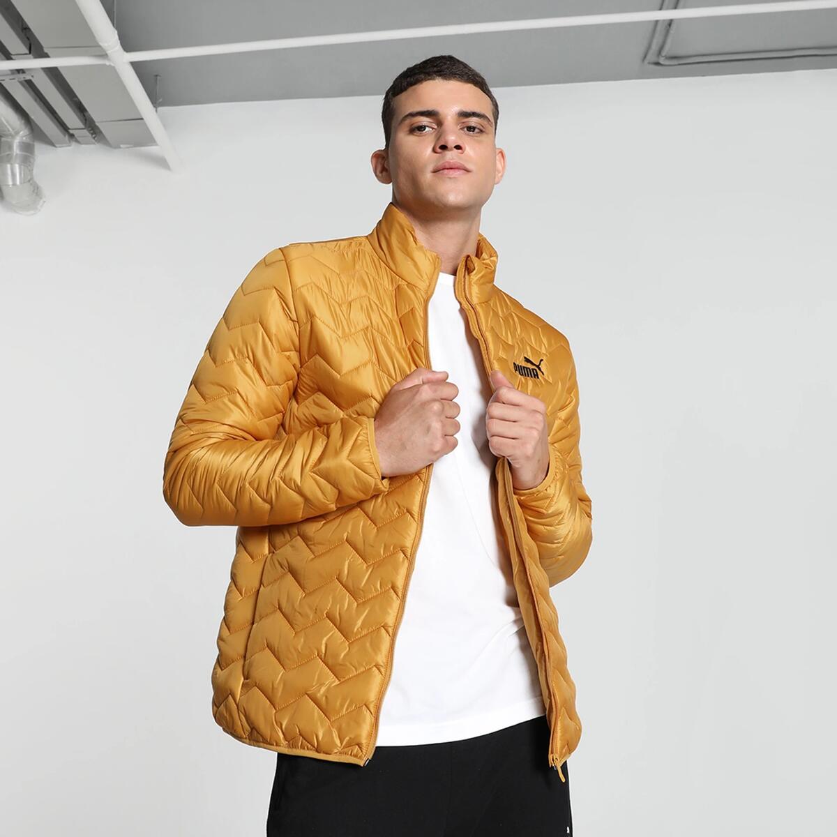 Puma Embossed Elevated Jacket Turuncu Erkek Mont