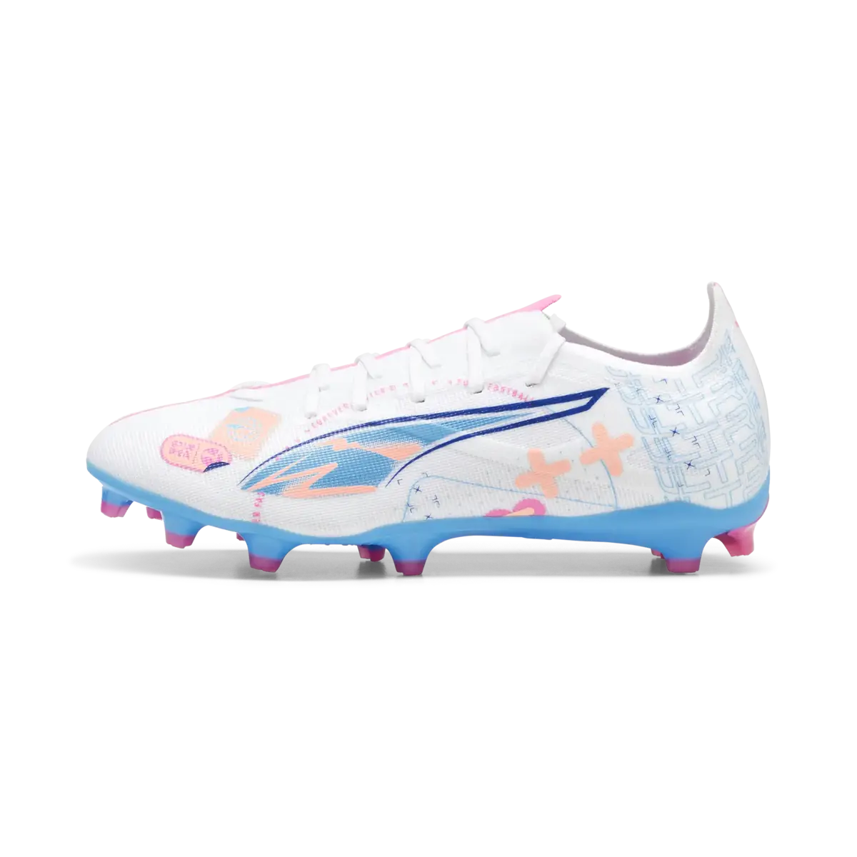 Puma ULTRA 5 MATCH VOL. UP FG/AG Beyaz Unisex Krampon