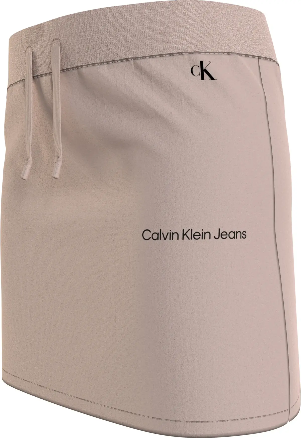 Calvin Klein CKJ LOGO SKIRT Kadın Kahverengi Etek