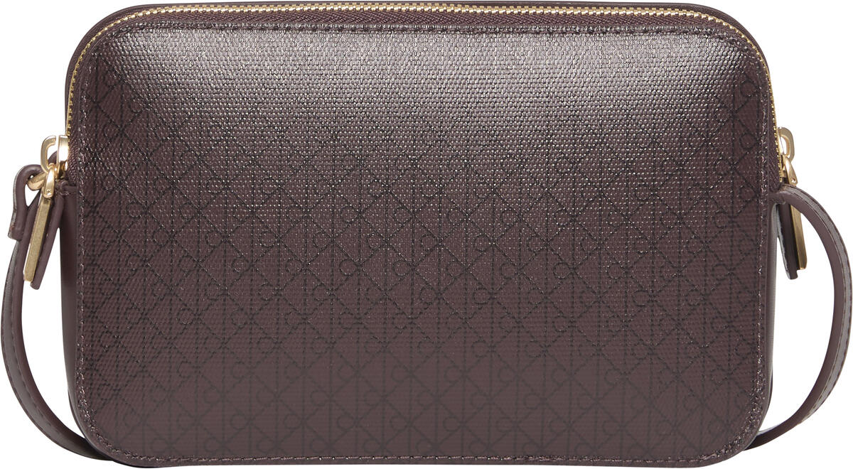 Calvin Klein EMBLEM AOP ELONGATED CAMERA BAG Kırmızı Kadın El Çantası