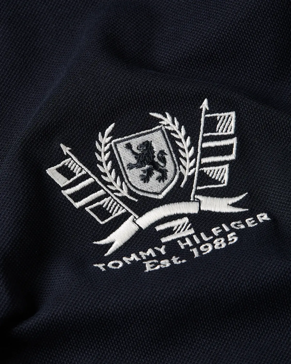 Tommy Hilfiger ICON REG POLO, DW5 Siyah Erkek T-Shirt & Polo