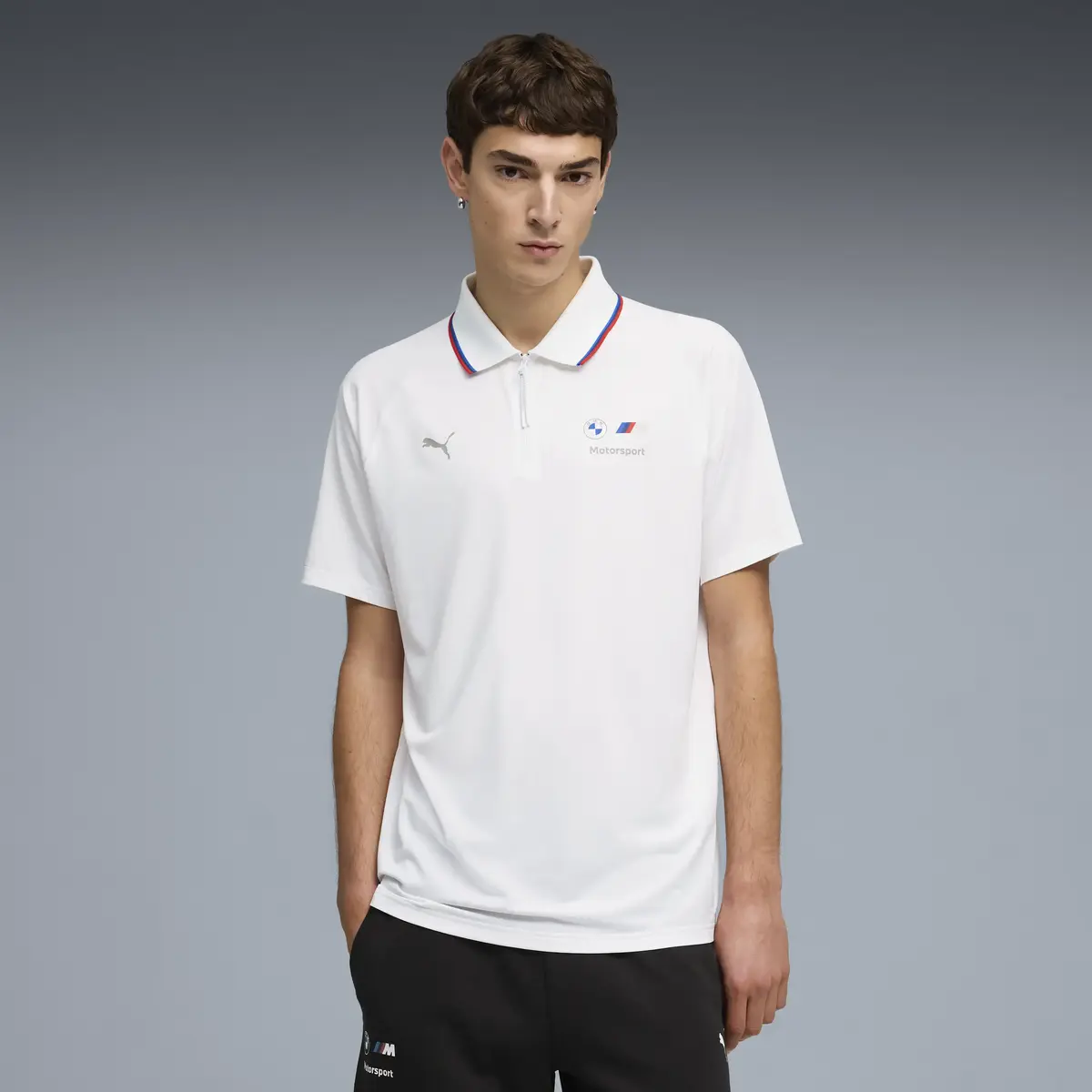 Puma BMW MMS Sprtswr Cldspn Polo Beyaz Erkek T-Shirt