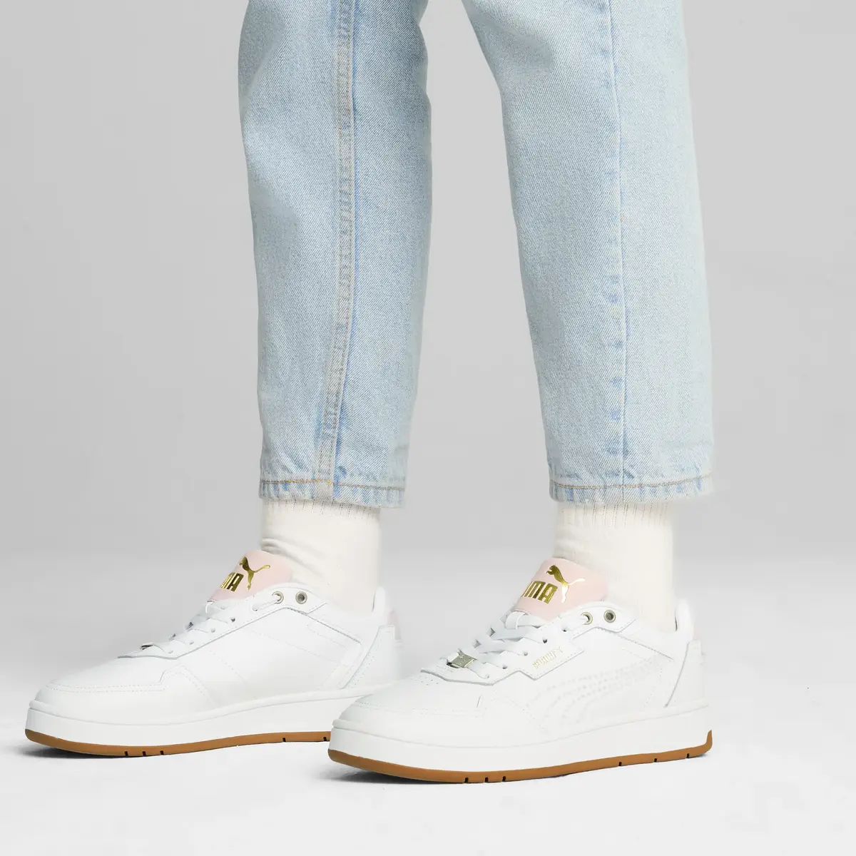 Puma Court Classic Lux Beyaz Unisex Spor Ayakkabı & Sneaker