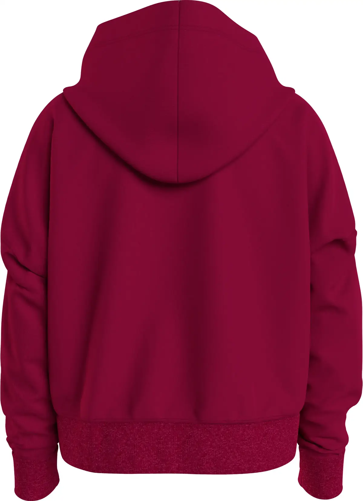 Calvin Klein CKJ LOGO BOXY HOODIE Kadın Kırmızı Hoodie