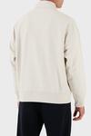 Calvin Klein LS CHUNKY PIQUE RLXD Beyaz Regular Fit Erkek Sweatshirt