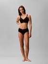 Calvin Klein LIGHTLY LINED BRALET Siyah Hafif Astarlı Bralet