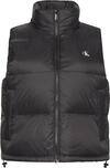 Calvin Klein ESSENTIAL MIDWEIGHT PUFFER VEST Siyah Kadın Yelek