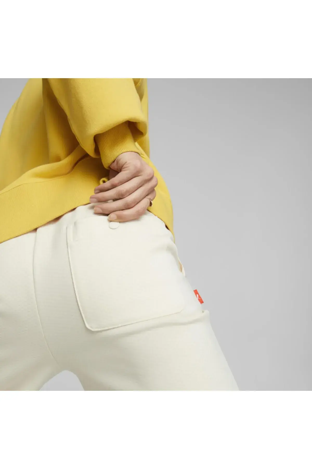 Puma Infuse Wide Leg Pants Dk Bej Kadın Eşofman Altı