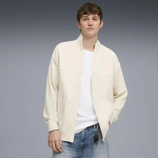 Puma PUMA CLASS Track Jacket Krem Erkek Ceket