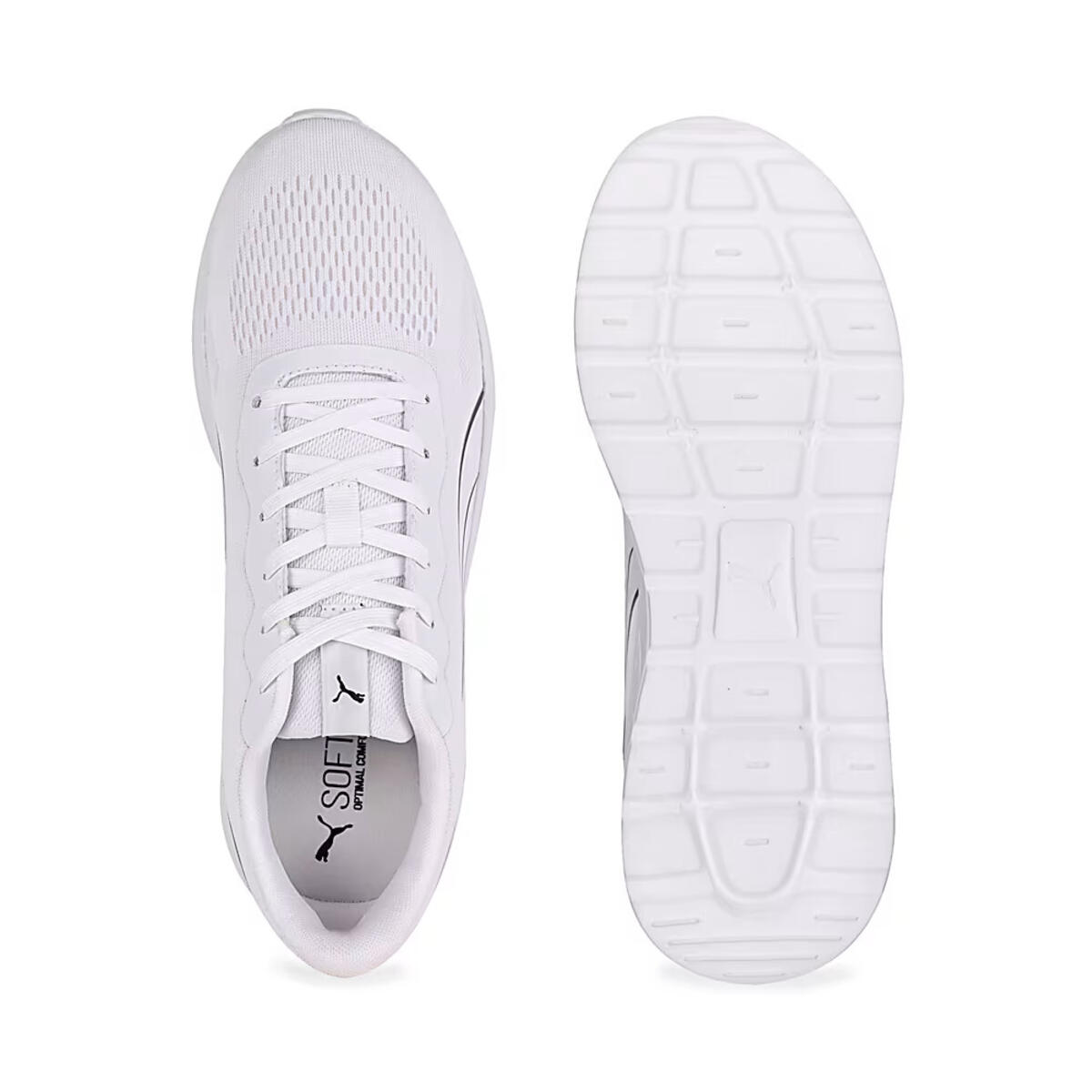 Puma Lite Runner TDP Beyaz Erkek Yürüyüş ve Koşu Ayakkabısı