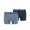 Puma PUMA BASIC BOXER 2P denim Lacivert Erkek 2'li Boxer