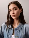 Calvin Klein DENIM JACKET RAINY Mavi Kadın Kot Ceket