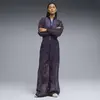 PUMA DARE TO Oversized Woven Jacket Deep Plum Mor Kadın Ceket