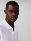 Calvin Klein SS SMOOTH COTTON SOL, YAA Beyaz Erkek T-Shirt & Polo