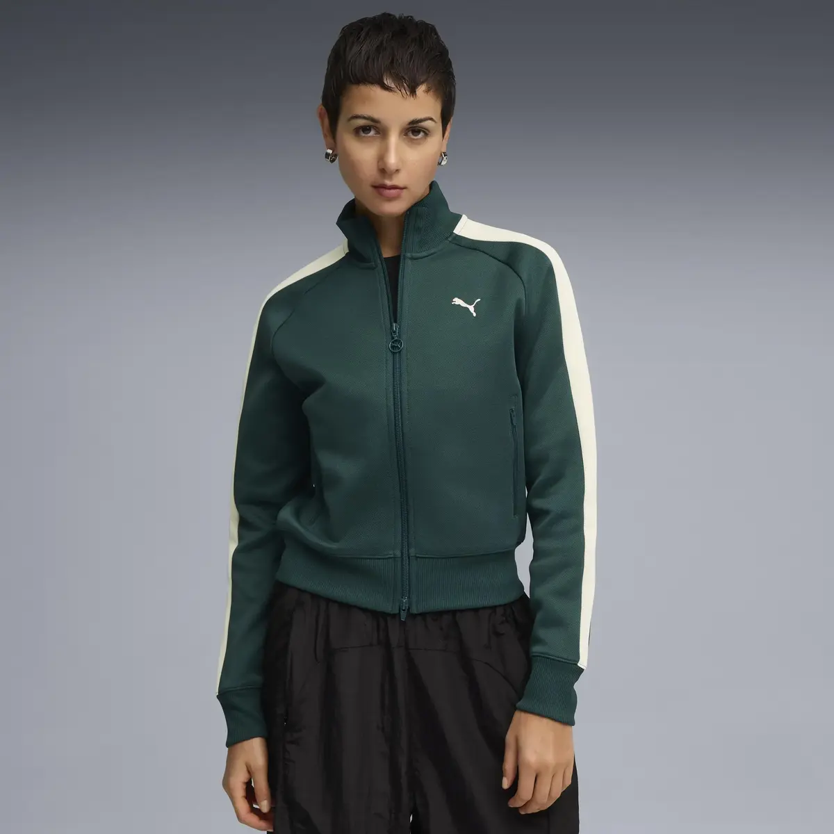 Puma T7 ALWAYS ON Track Jacket Yeşil Kadın Ceket