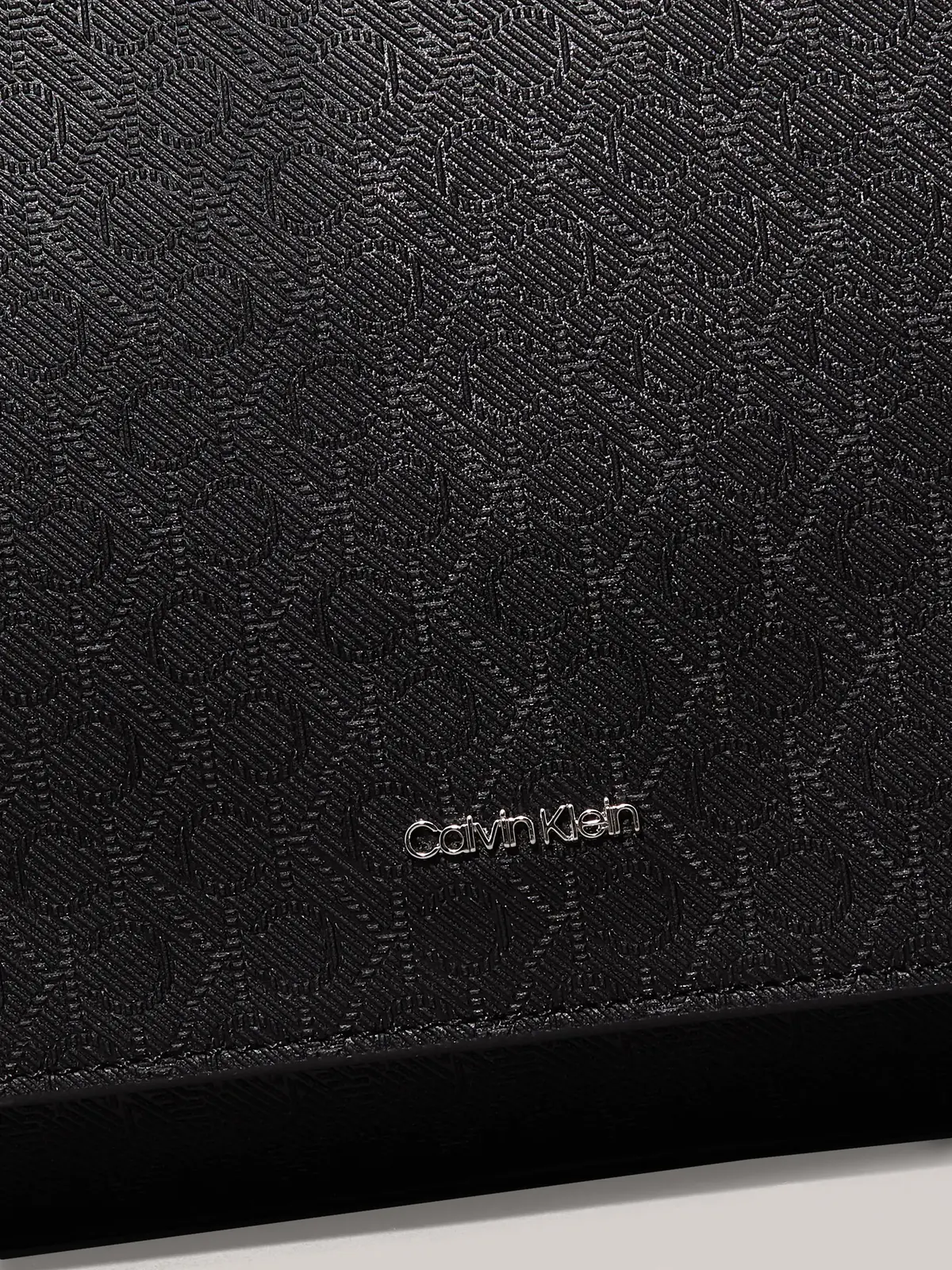 Calvin Klein CK MUST SATCHEL_MONO, BEH Siyah Kadın Çanta