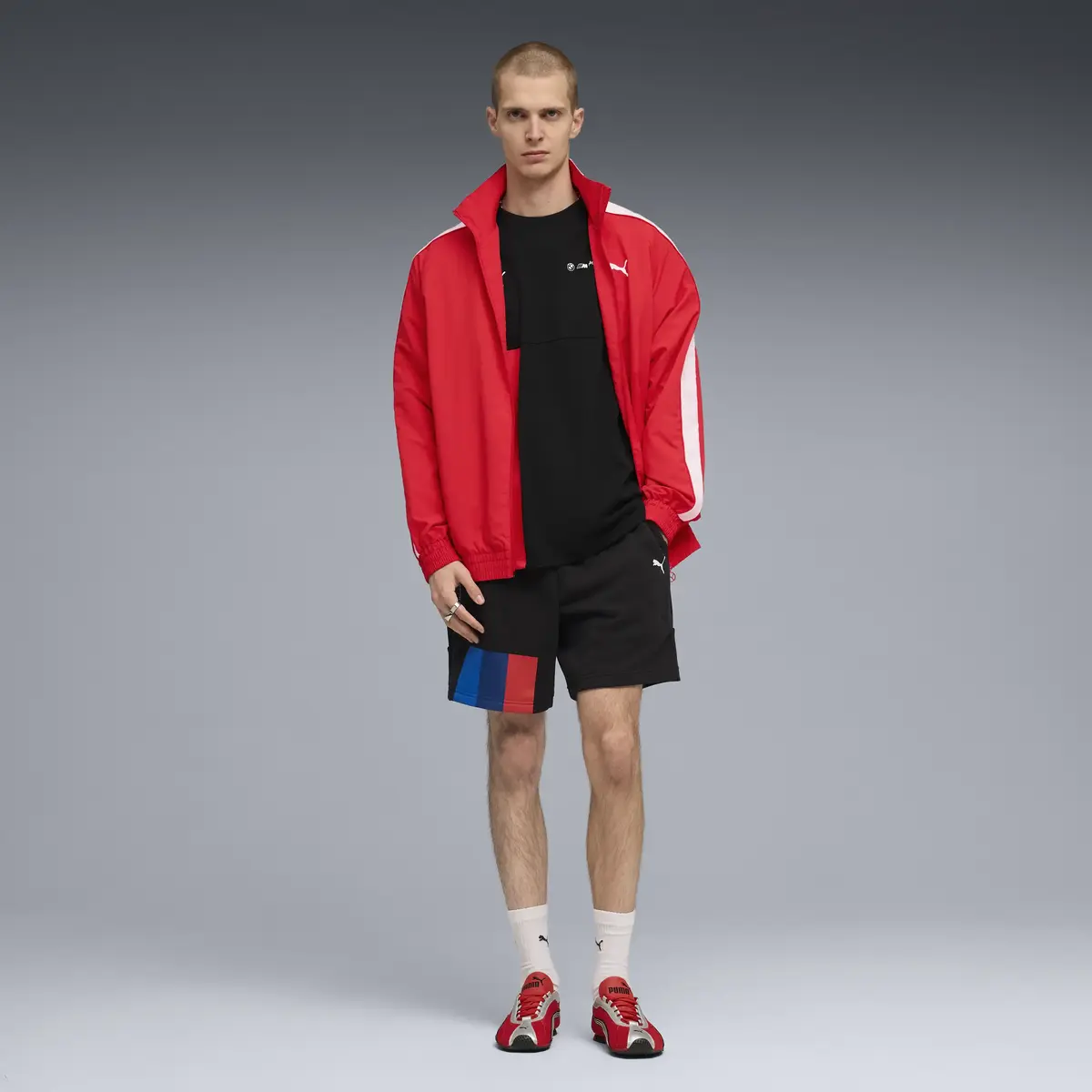 PUMA BMW MMS Pumatech-X Tee Siyah Erkek T-Shirt