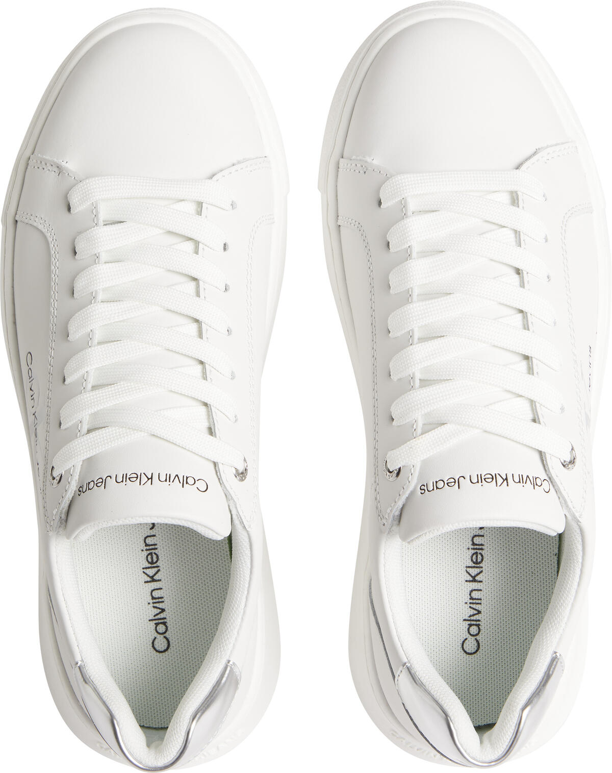 Calvin Klein CHUNKY CUPSOLE LACEU Kadın Beyaz Günlük Spor Ayakkabı