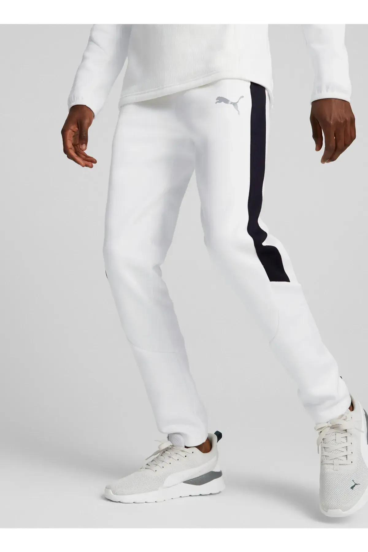 Puma Evostripe Pants Beyaz Erkek Eşofman Altı
