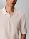 SS COTTON WAFFLE POL, YAS