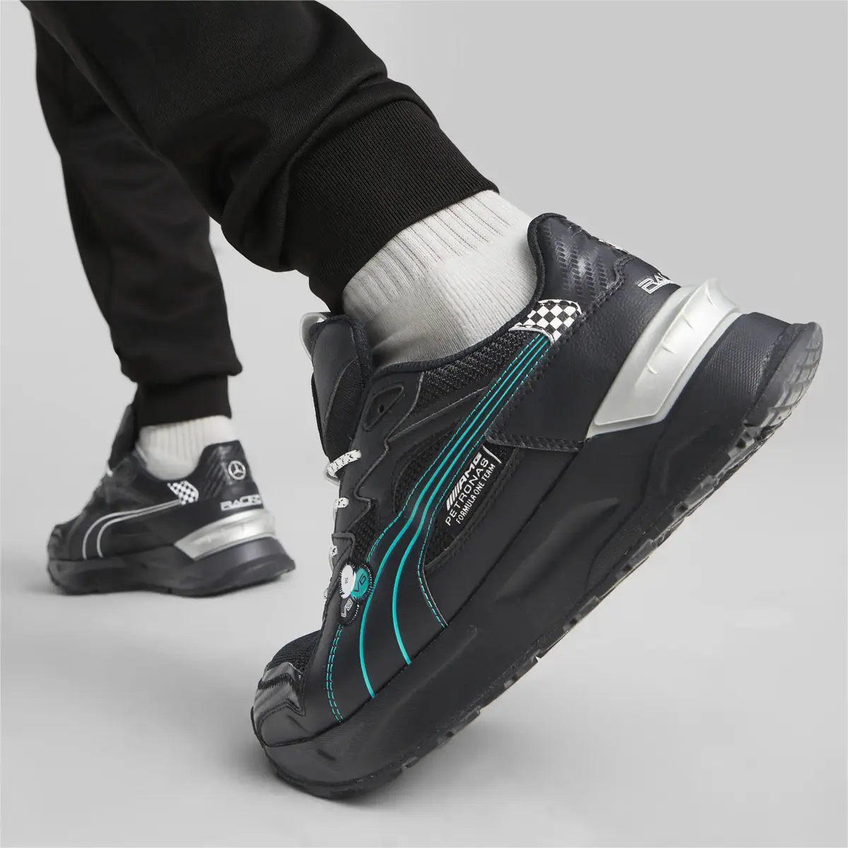 Puma MAPF1 Mirage Sport AsphaltGC Siyah Unisex Günlük Spor Ayakkabı