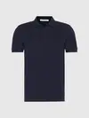Calvin Klein CORE PIQUE SLIM POLO Erkek Siyah Polo T-Shirt