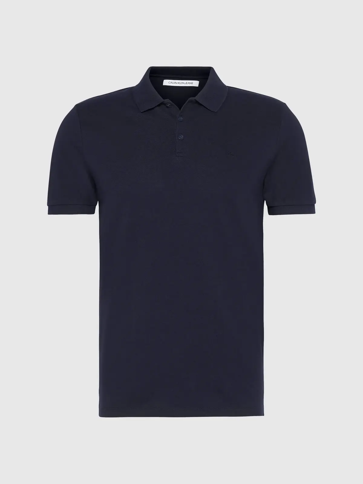 Calvin Klein CORE PIQUE SLIM POLO Erkek Siyah Polo T-Shirt