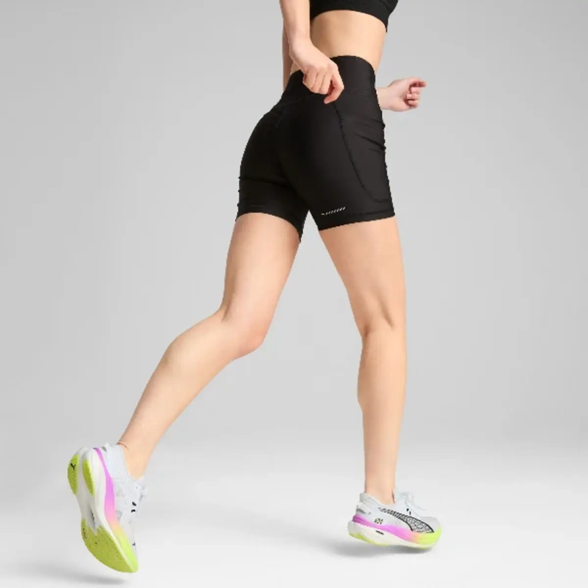 Puma W RUN VELOCITY 5" SHORT TIGHT Siyah Erkek Şort