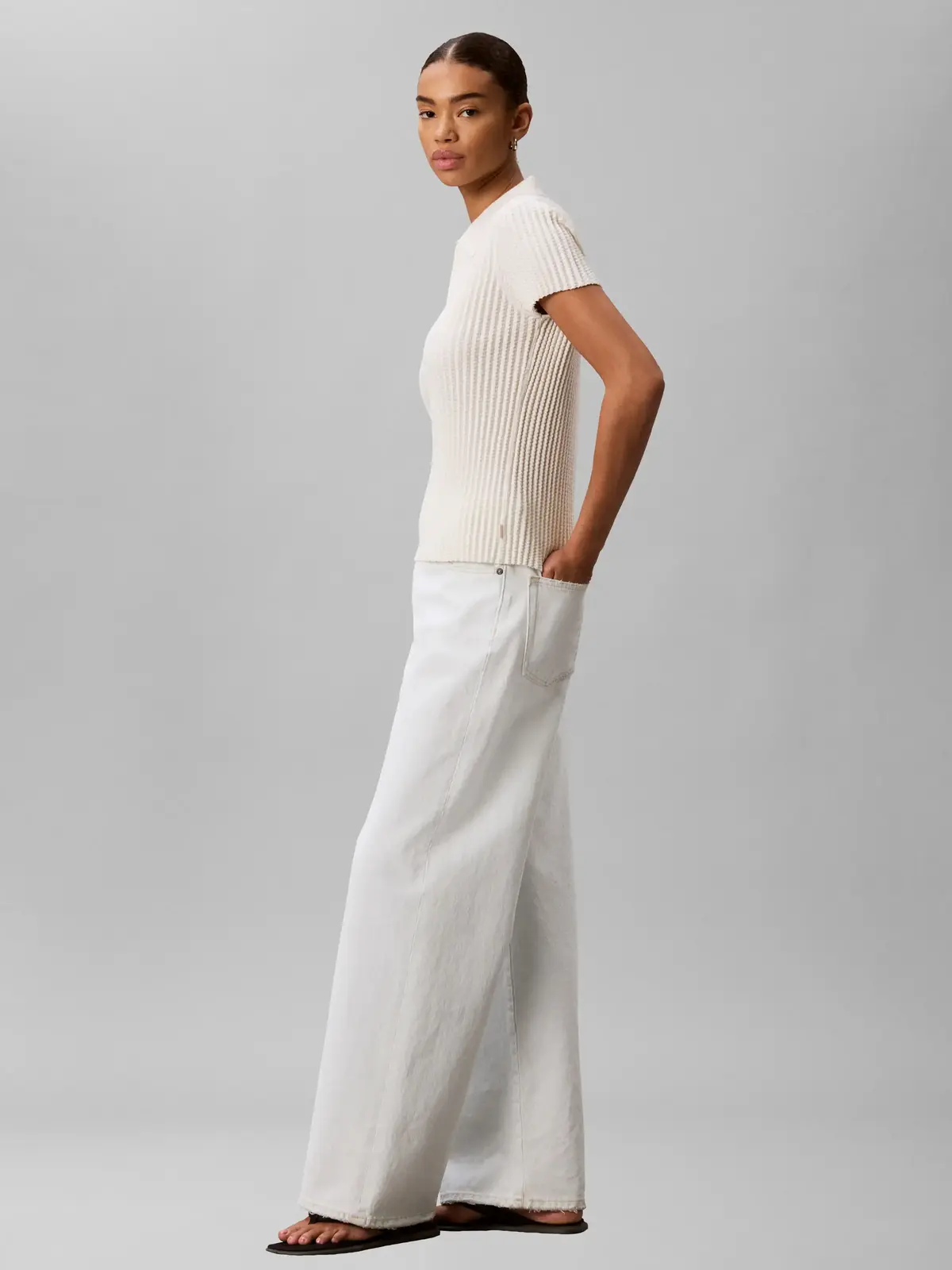 ZIGZAG RIB SS ZIP UP, YAS