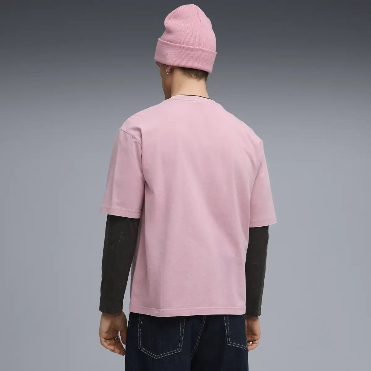 Puma GRAPHIC Tee Pembe Erkek T-Shirt