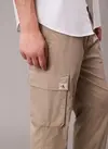 Calvin Klein SKNNY ELSTC RPSTP CR Bej Erkek Pantolon