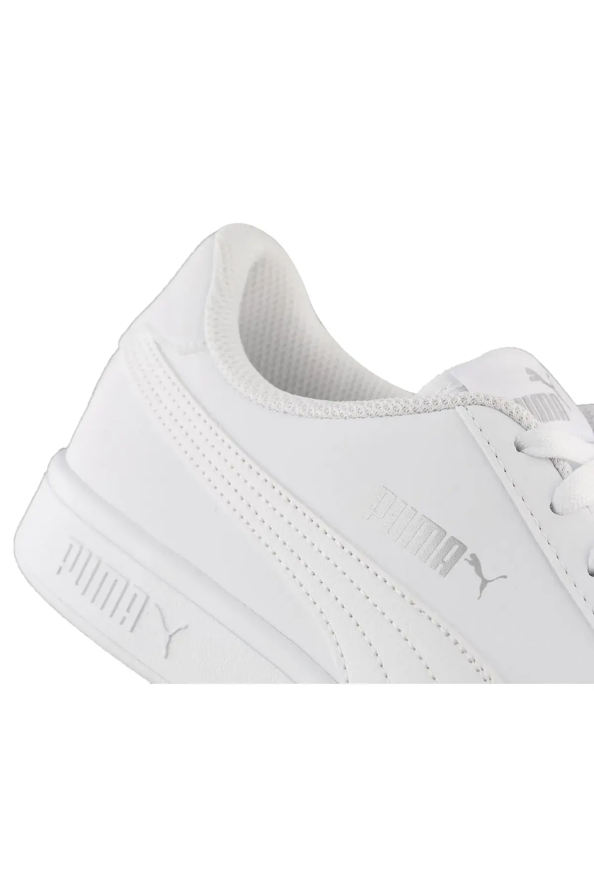 Puma Smash v2 Buck - Beyaz Erkek Günlük Spor Ayakkabı