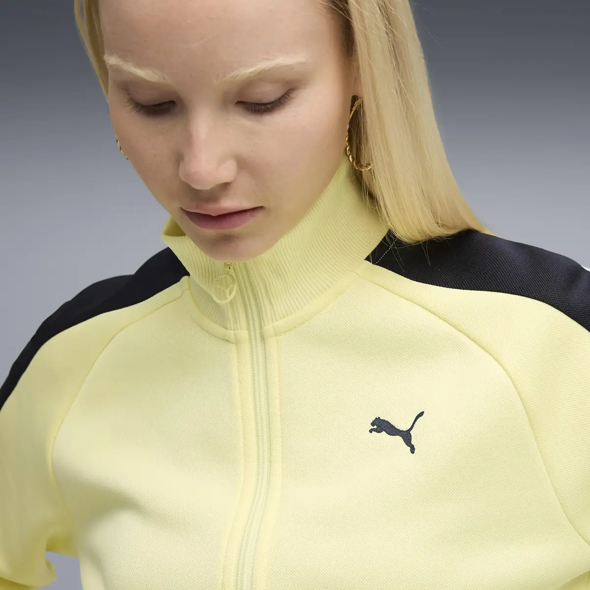 Puma T7 ALWAYS ON Track Jacket Sarı Kadın Ceket