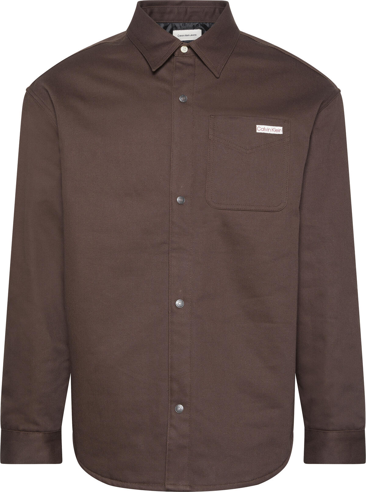 Calvin Klein 90S PADDED JAVA OVERSHIRT Kahverengi Erkek Gömlek Calvin Klein 90S PADDED JAVA OVERSHIRT Kahverengi Erkek Gömlek