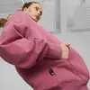 Puma Downtown Oversized Hoodie Pembe Kadın Sweatshirt