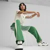 Puma ICONIC T7 Straight Pants Yeşil Kadın Eşofman Altı
