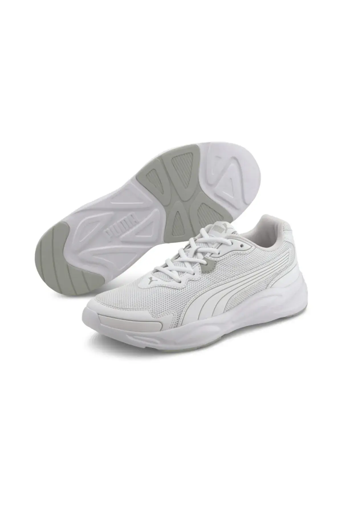 Puma 90S Runner Nu Wave Beyaz Kadın Günlük Spor Ayakkabı