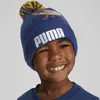 Puma Small World Pom Beanie Mavi Çocuk Bere