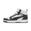 Puma Rebound V6 Mid Jr Siyah Beyaz Genç Spor Ayakkabı