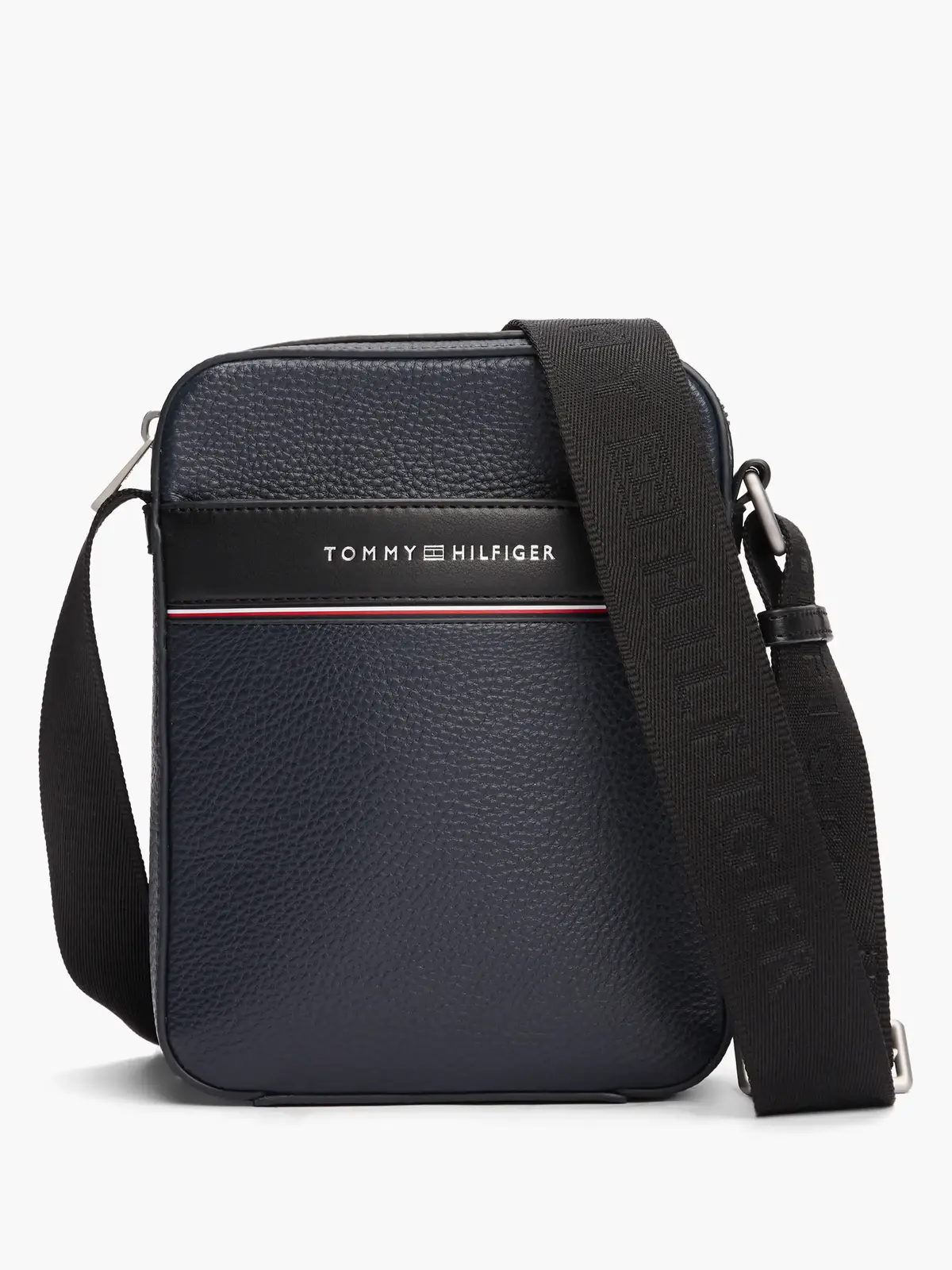 Tommy Hilfiger TH CORP MINI REPORTE, DW6 Siyah Erkek Çanta