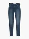 Calvin Klein HIGH RISE SUPER SKIN Kadın Mavi Kot Pantolon
