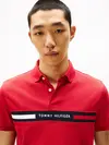 Tommy Hilfiger HILFIGER CHEST INSER, XLD Kırmızı Erkek T-Shirt & Polo