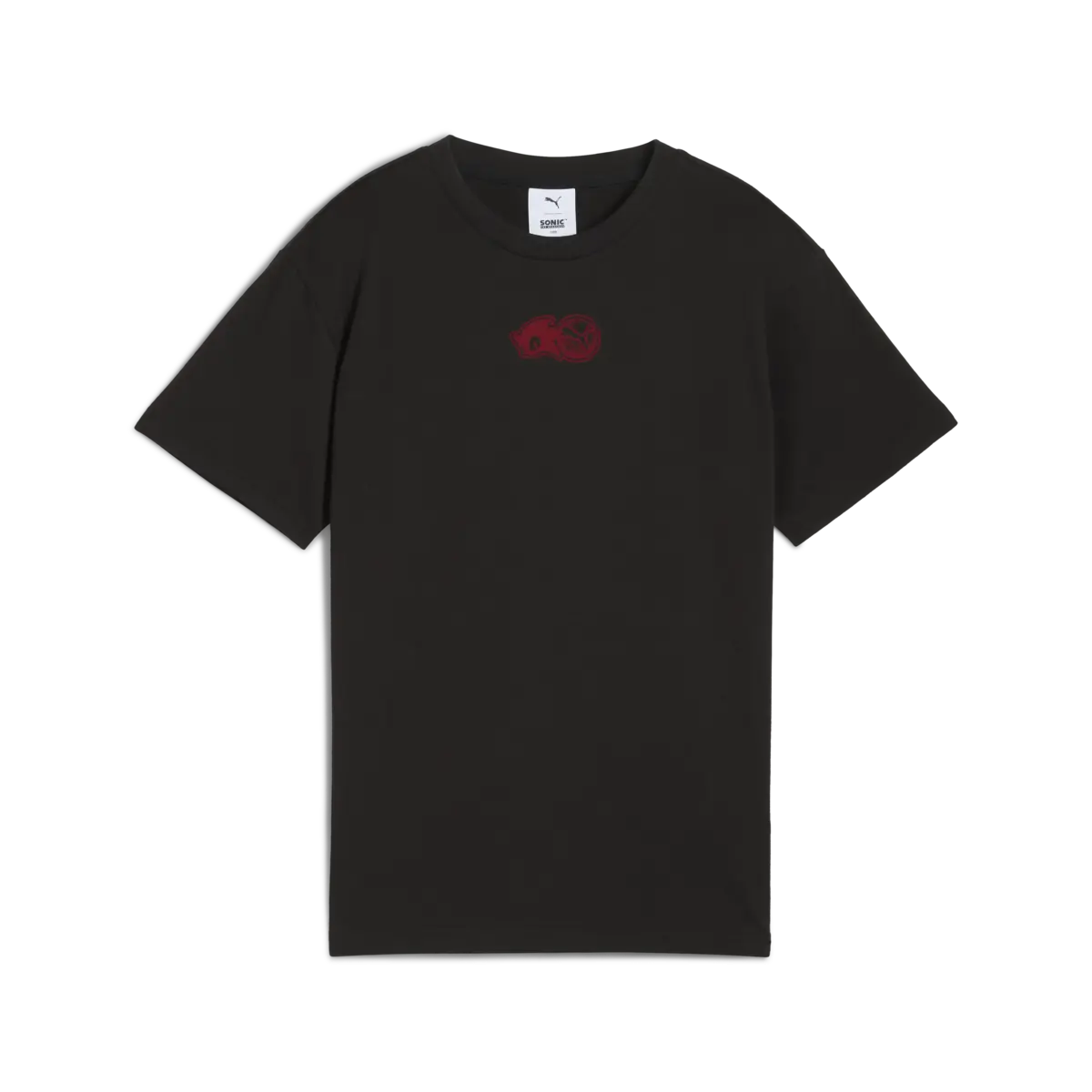 Puma X SONIC Graphic Tee Siyah Erkek T-Shirt & Polo