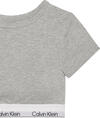 Calvin Klein T-SHIRT BRALETTE Gri Kadın Bralet
