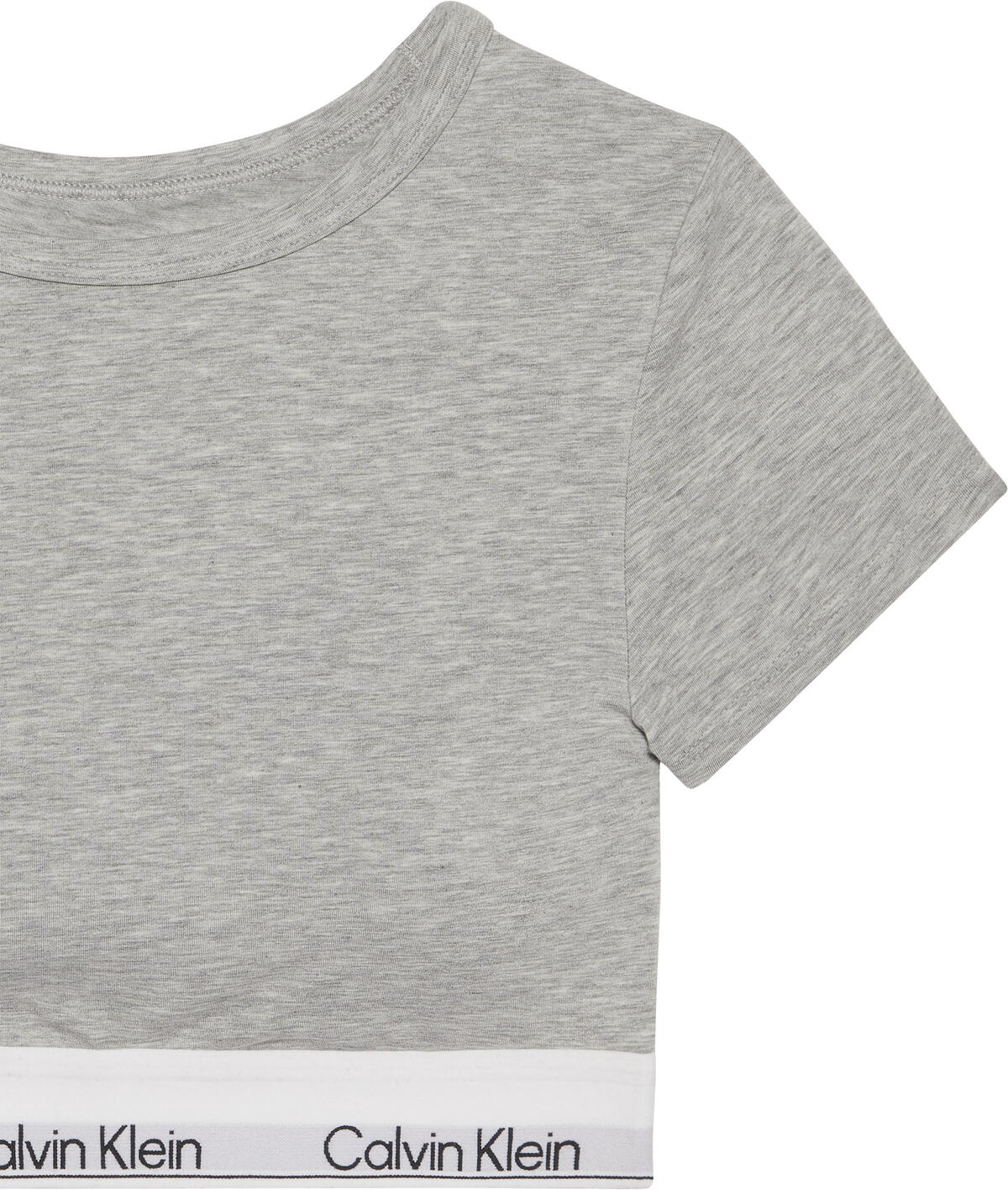 Calvin Klein T-SHIRT BRALETTE Gri Kadın Bralet