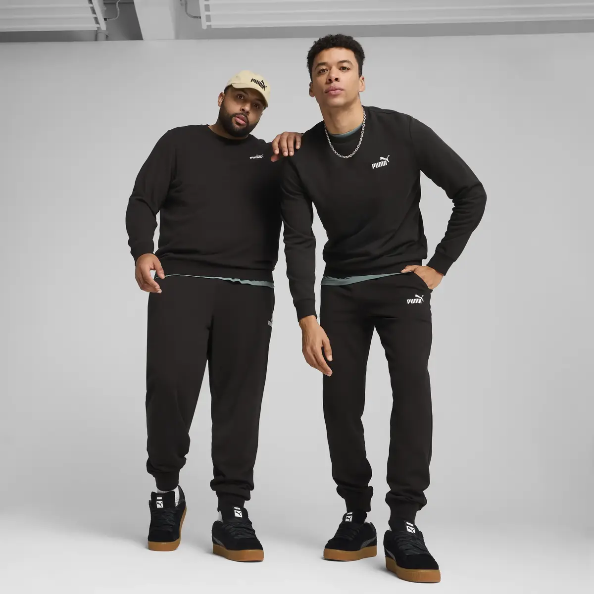 Puma ESS No. 1 Logo Sweatpants TR cl Siyah Erkek Eşofman Altı